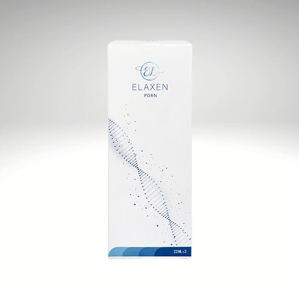 "Elaxen PN skincare solution with salmon DNA for hydration, elasticity, and skin rejuvenation."