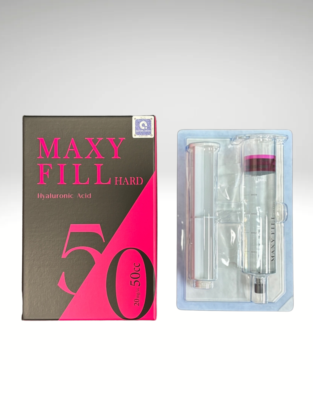 MAXYFILL HA 50CC & 70CC hyaluronic acid body filler for precise sculpting and long-lasting volume enhancement.