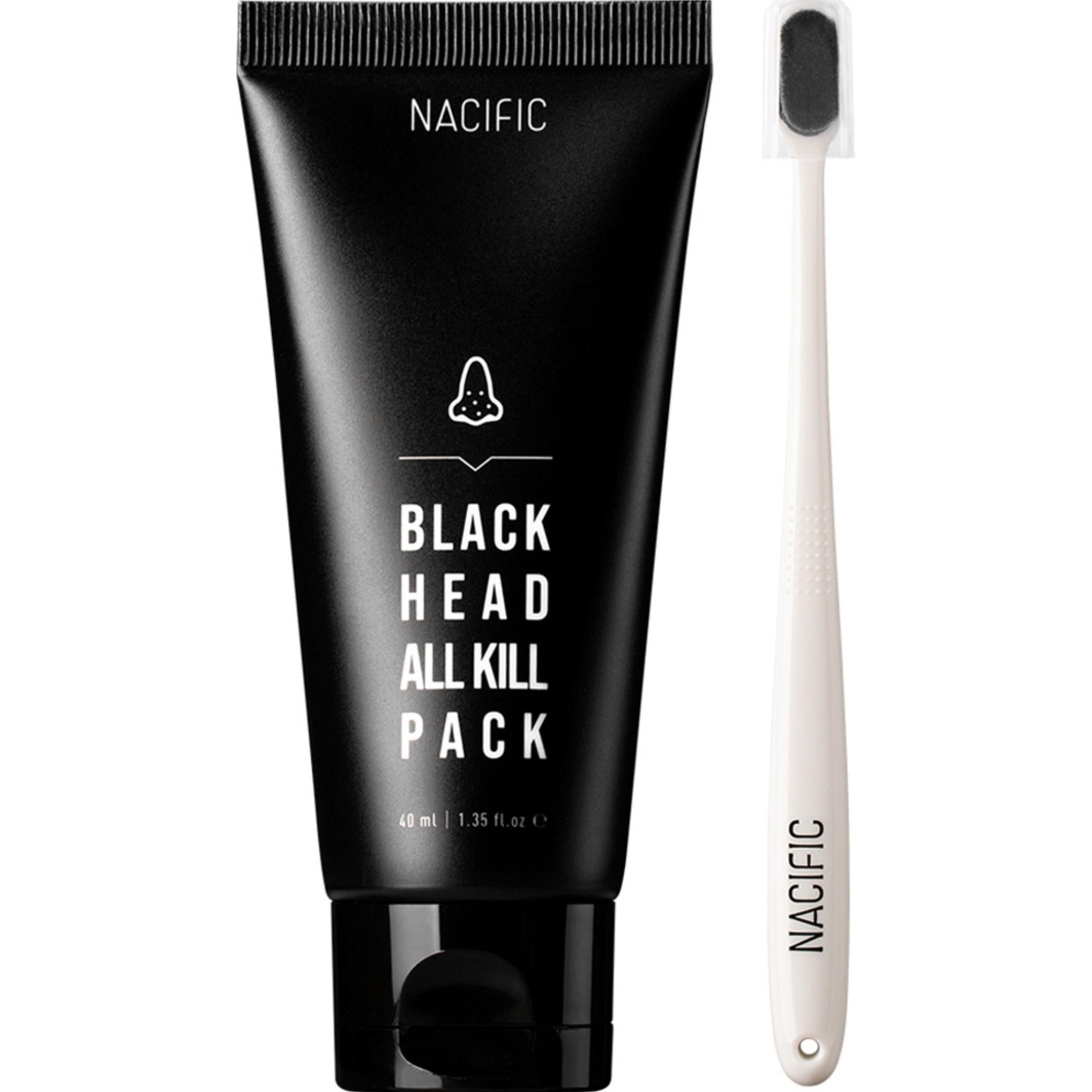 Necipic Blackhead All Kill Wash Off Mask Pack + All Kill Brush
