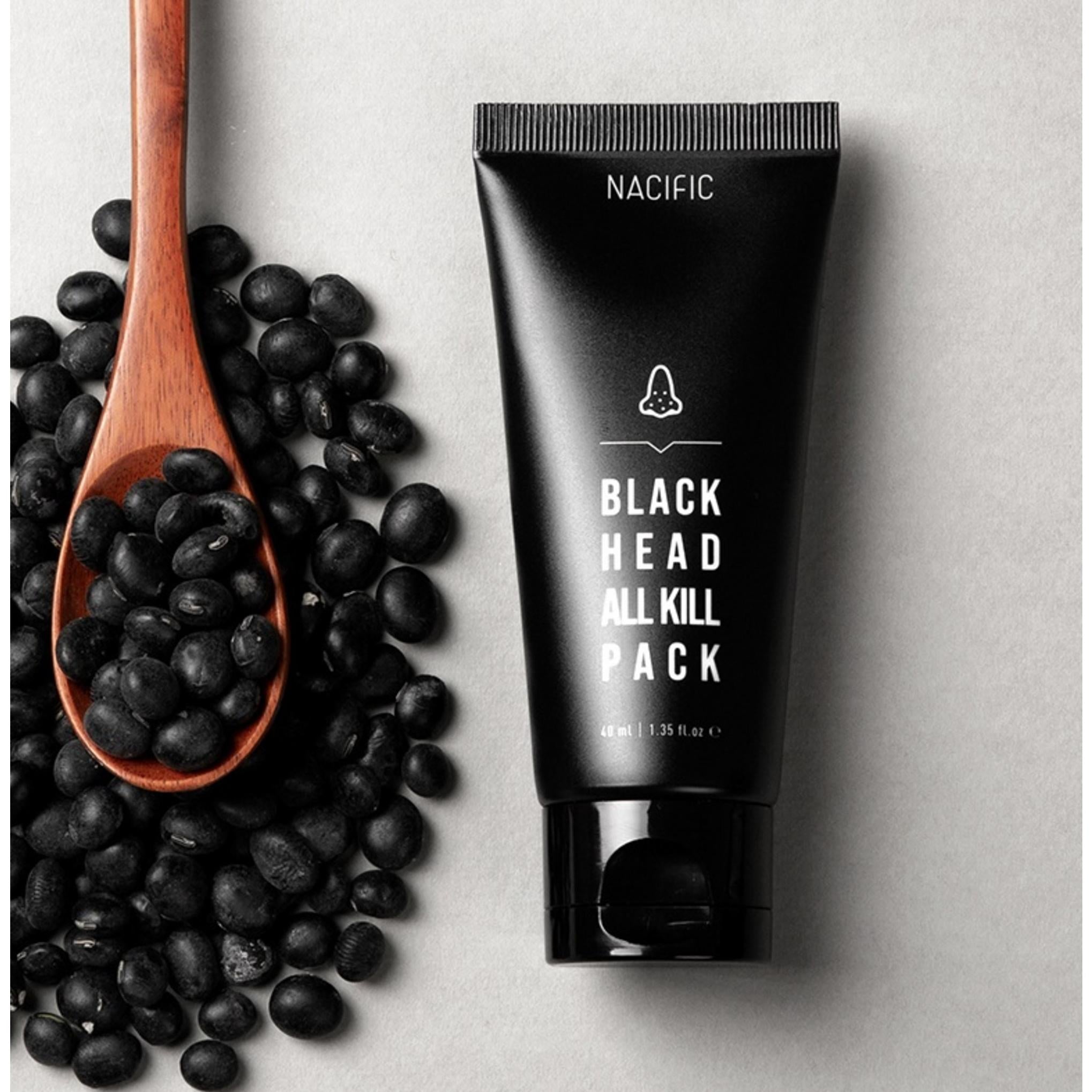 Necipic Blackhead All Kill Wash Off Mask Pack + All Kill Brush