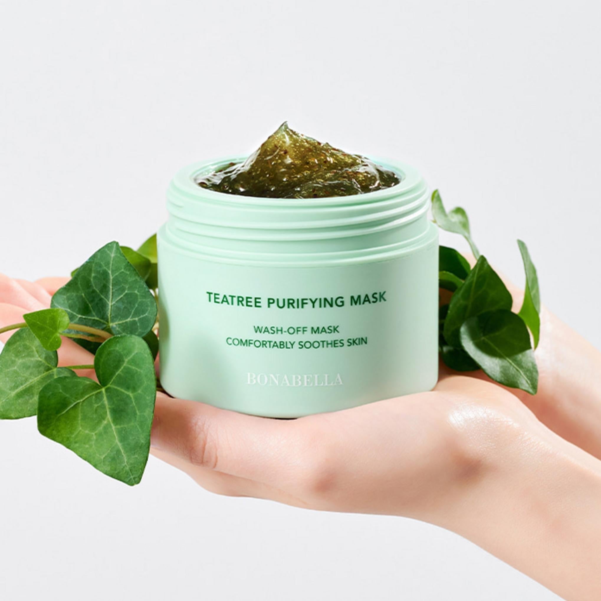 Bonabella Tea Tree Purifying Wash Off Mask Pack 100ml