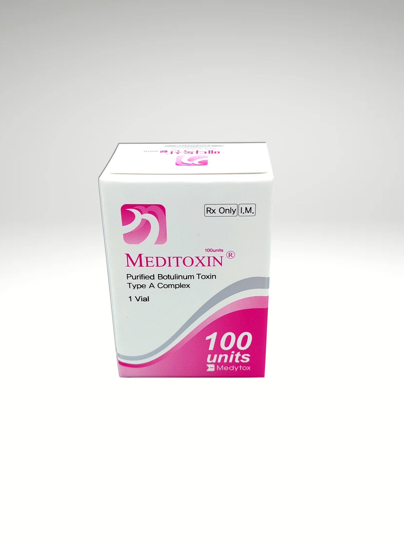 Meditoxin 100: &quot;Meditoxin 100 units, ideal for wrinkle reduction and targeted muscle relaxation