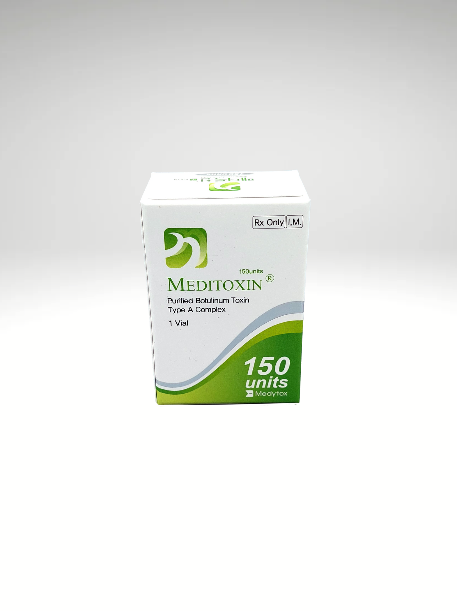 Meditoxin 150: &quot;Meditoxin 100 units, ideal for wrinkle reduction and targeted muscle relaxation