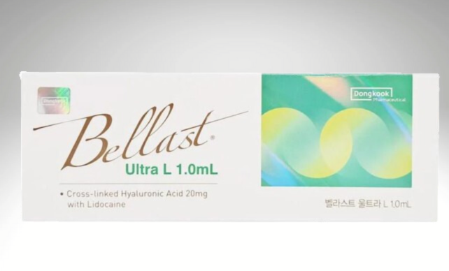 Bellast Ultra L in sterile packaging, perfect for wrinkle reduction and lip enhancement