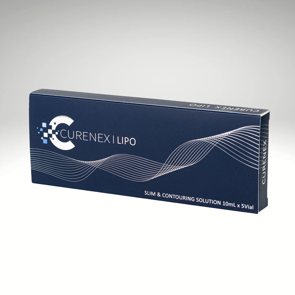 &quot;CURENEX LIPO 10ml ampoule, lipolysis solution for non-surgical fat reduction and body contouring.&quot;