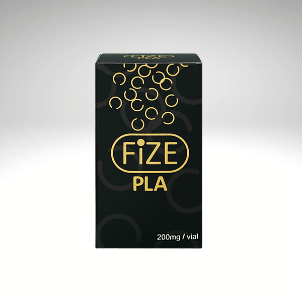 &quot;Fize Pla 200mg vial, polylactic acid biolifting product for collagen stimulation and anti-aging.&quot;