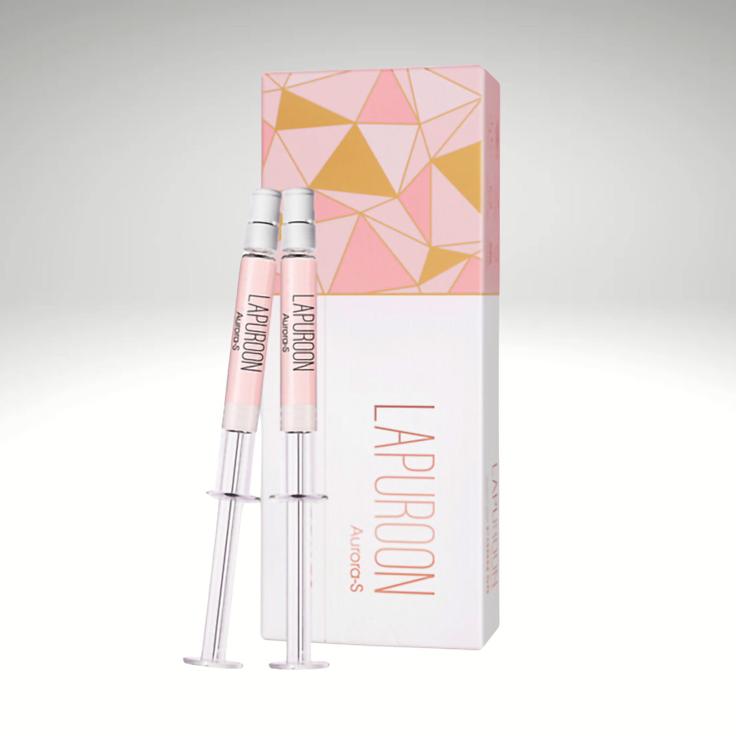 Lapuroon Aurora S syringe, advanced skin treatment for hydration and radiance.