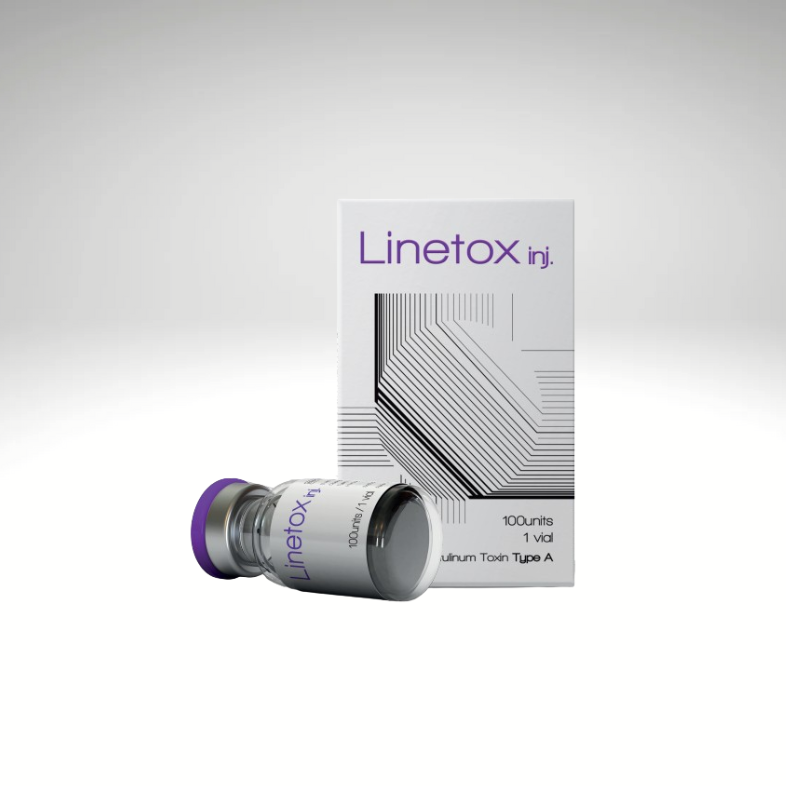 LINETOX 100 premium Botulinum toxin for wrinkle reduction and natural-looking facial rejuvenation.