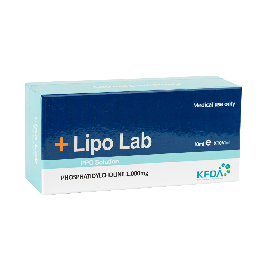 LIPO LAB fat-dissolving injectable solution for body contouring and targeted fat reduction.