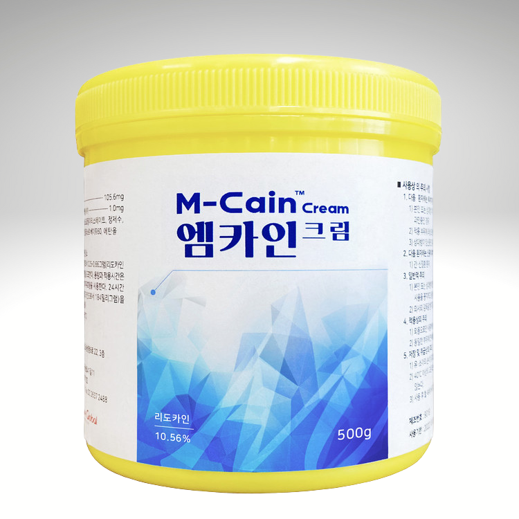 &quot;M-Cain Cream, topical anesthetic for effective skin numbing during cosmetic and medical procedures.&quot;