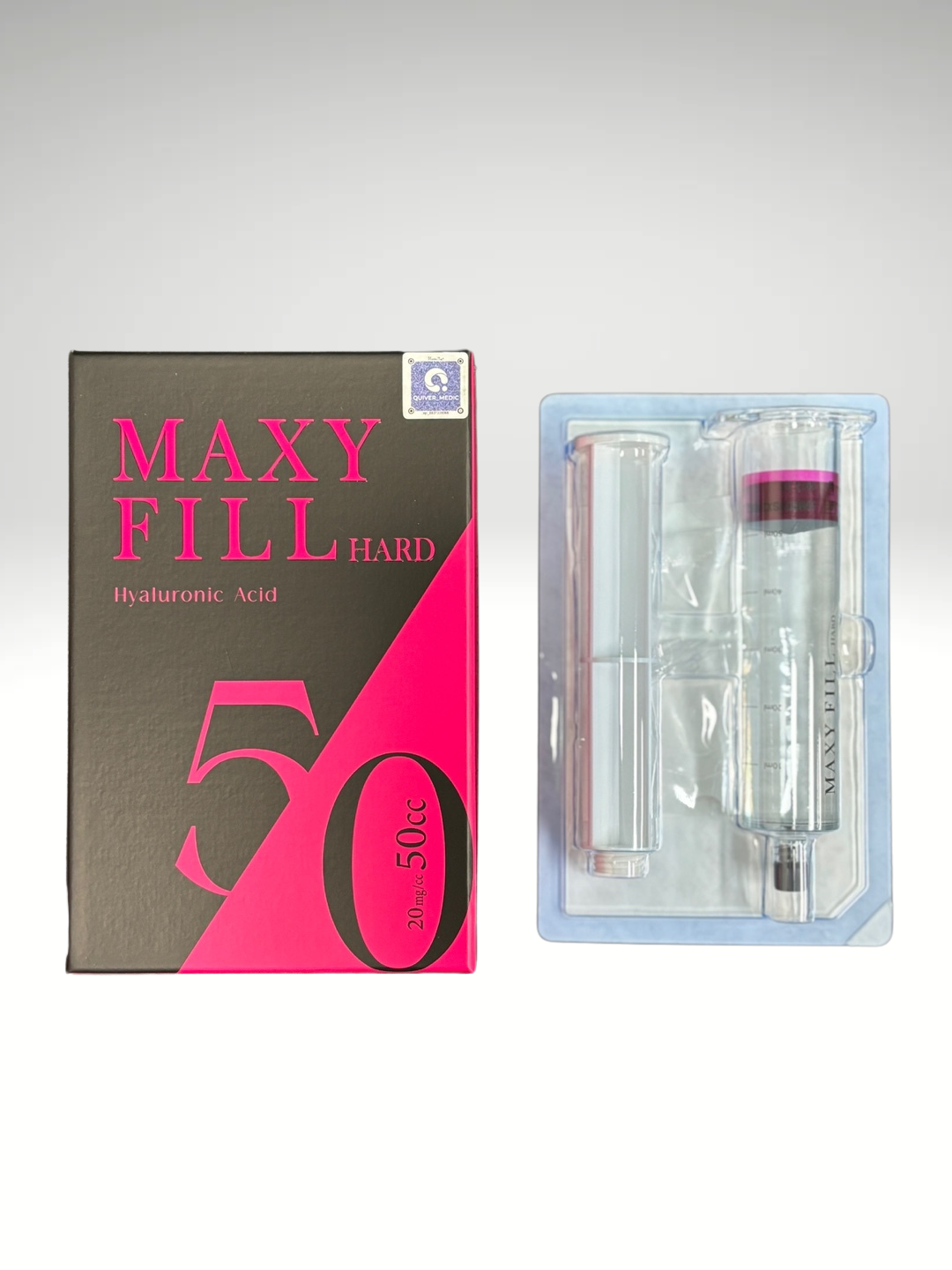 MAXYFILL HA 50CC &amp; 70CC hyaluronic acid body filler for precise sculpting and long-lasting volume enhancement.