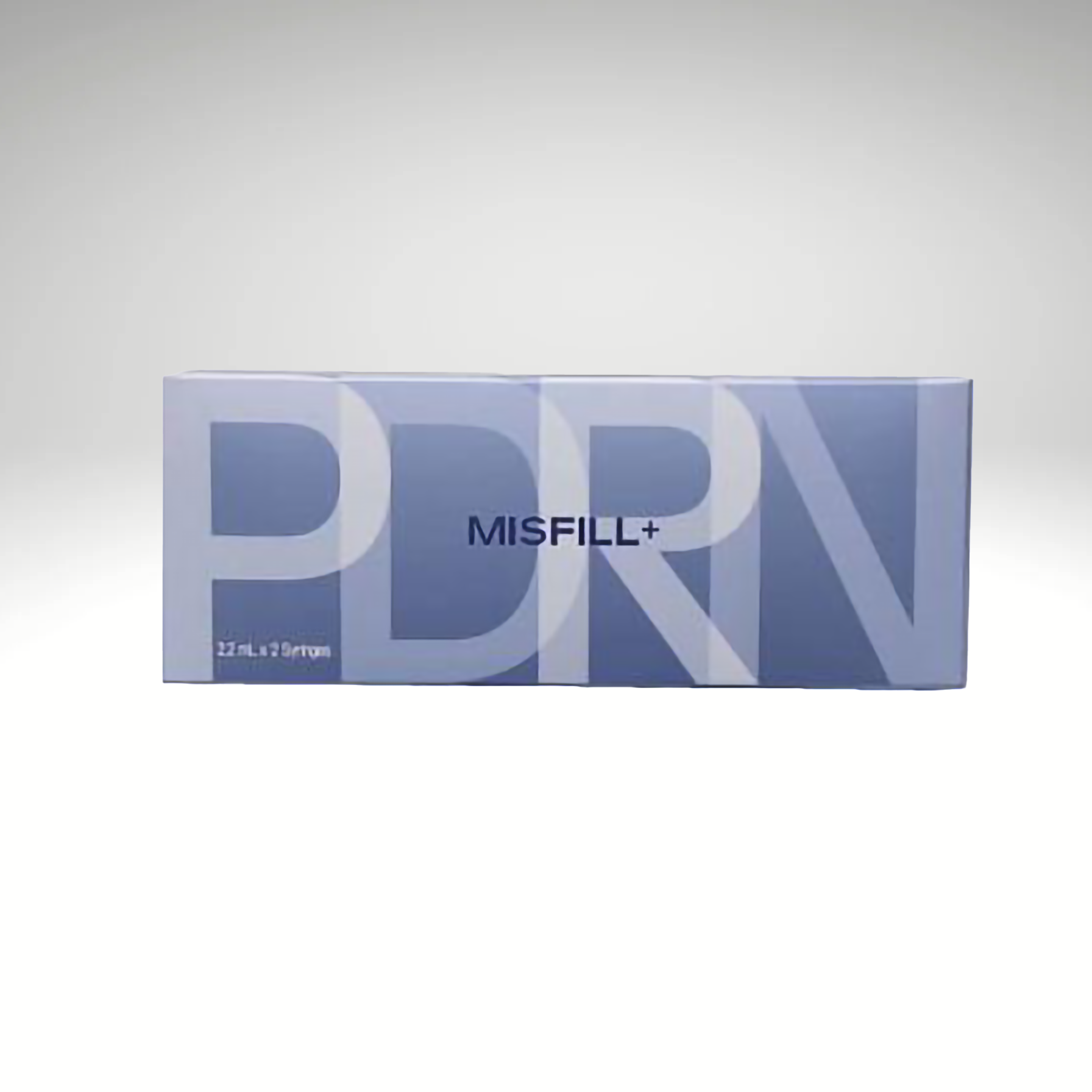 Misfill+ PDRN in sleek syringe packaging, ideal for advanced skin repair and rejuvenation.