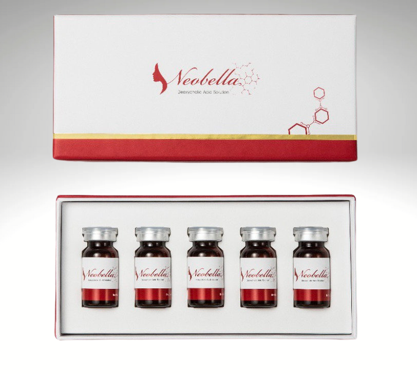 &quot;Neobella 8ml vial contouring serum, a non-surgical solution for fat reduction and body contouring.&quot;