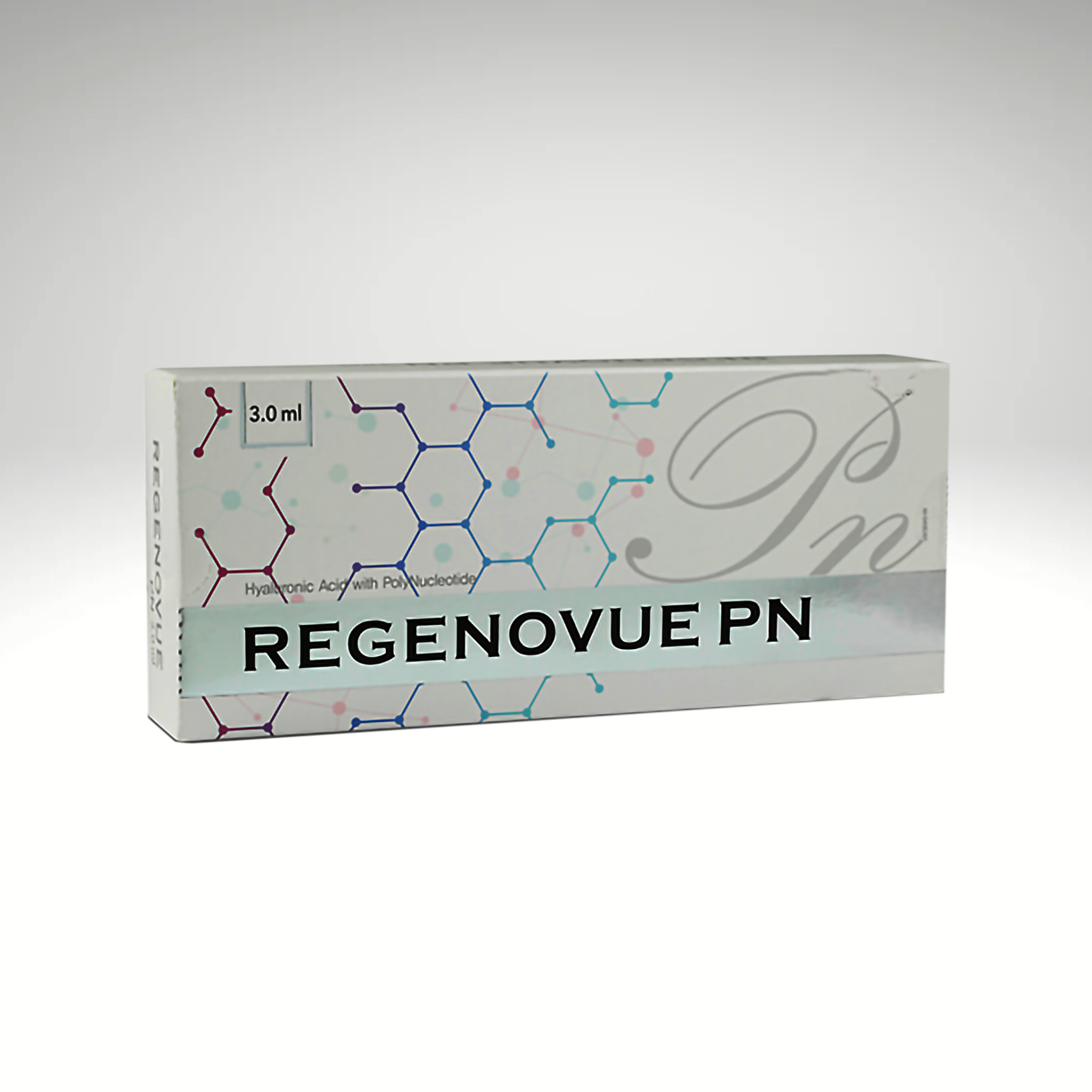 REGENOVUE PN packaging for skin hydration and repair, ideal for reducing fine lines and enhancing elasticity