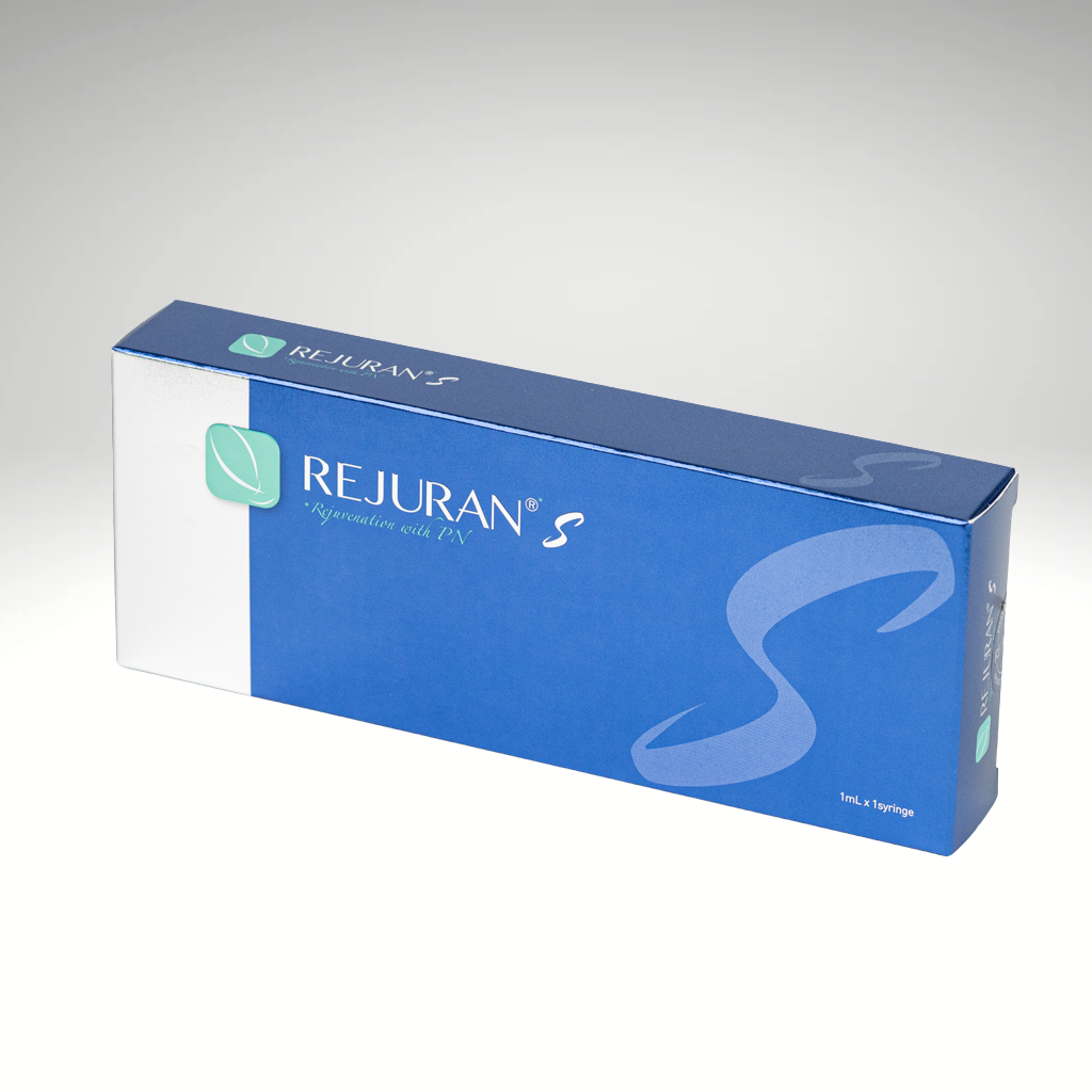 Rejuran S vial for targeted scar treatment and skin healing.