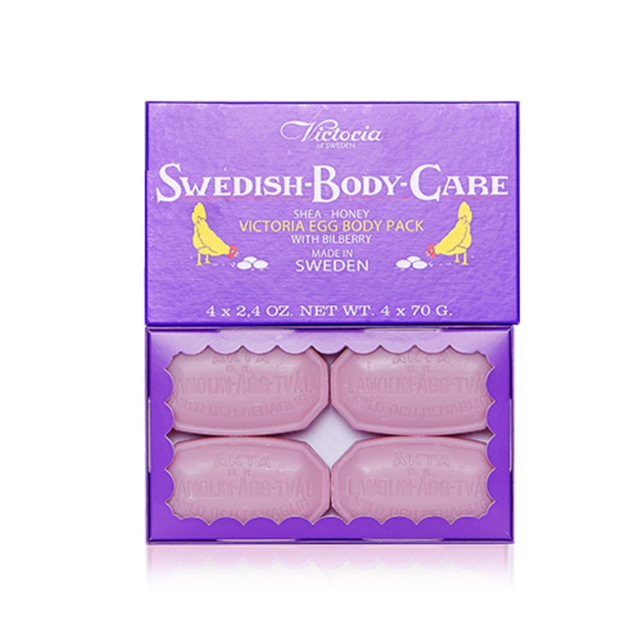 Victoria Egg Body Pack Bilberry 70g