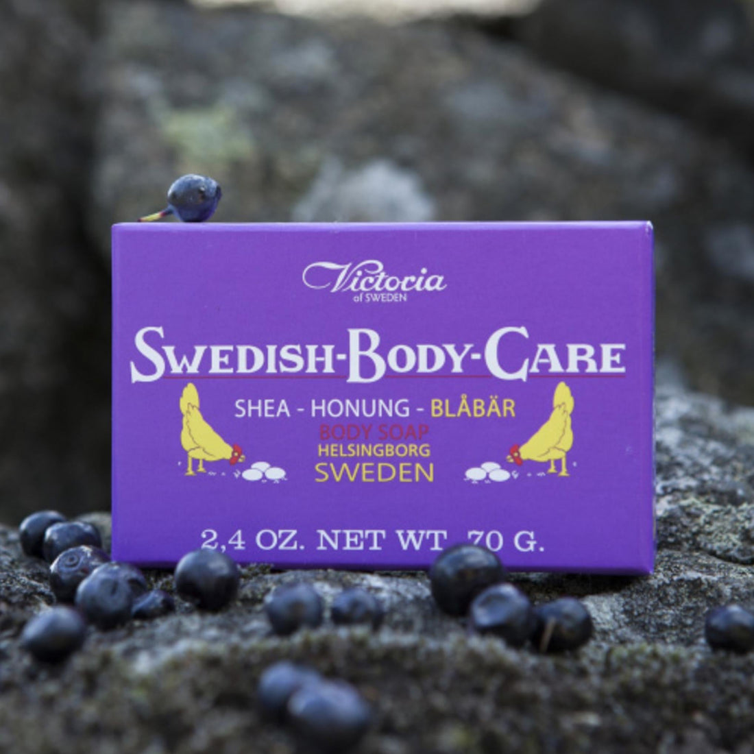 Victoria Egg Body Pack Bilberry 70g