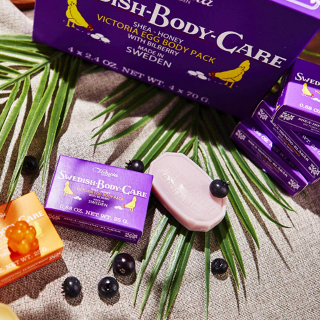 Victoria Egg Body Pack Bilberry 70g