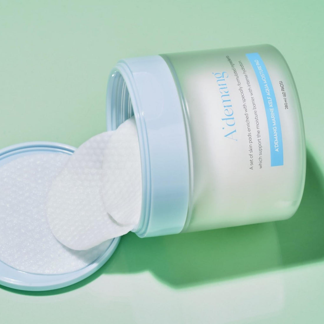 Adman Bergamot Pore Clearing Toner Pad 60 sheets