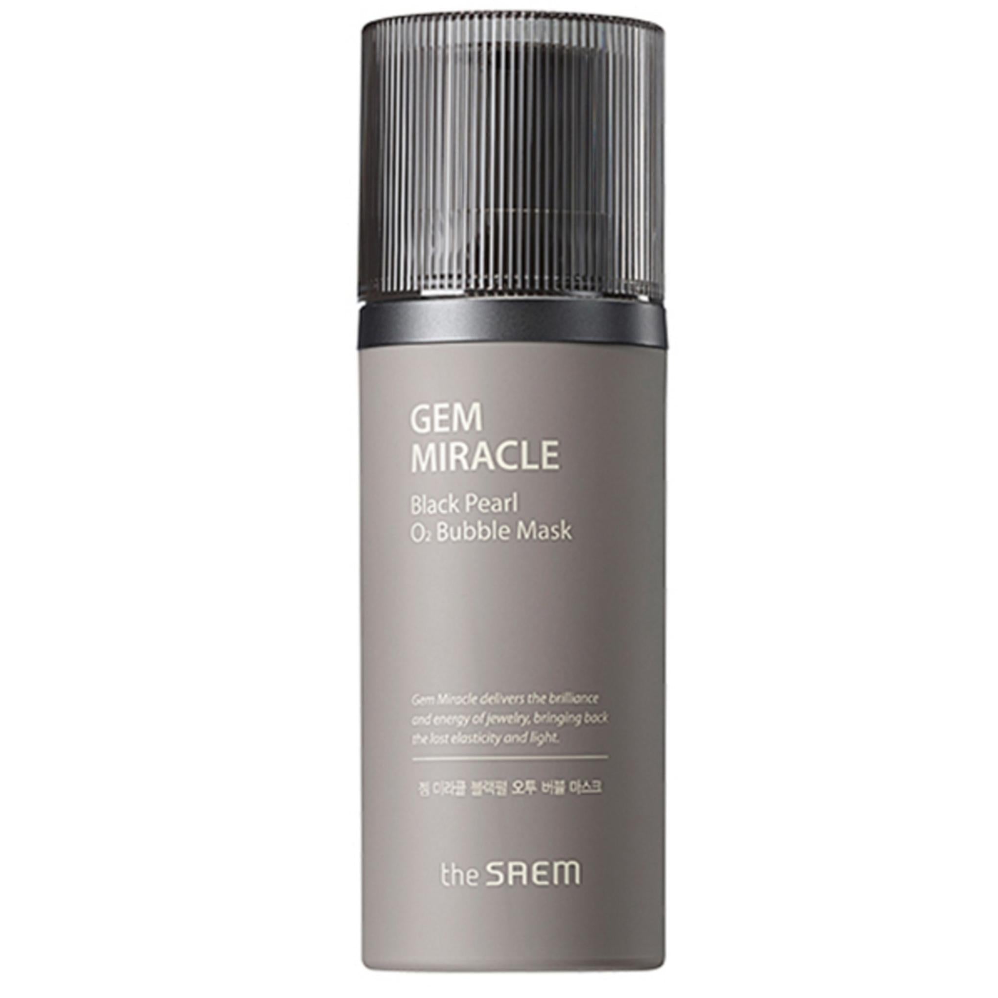 The Saem Gem Miracle Black Pearl O2 Bubble Mask