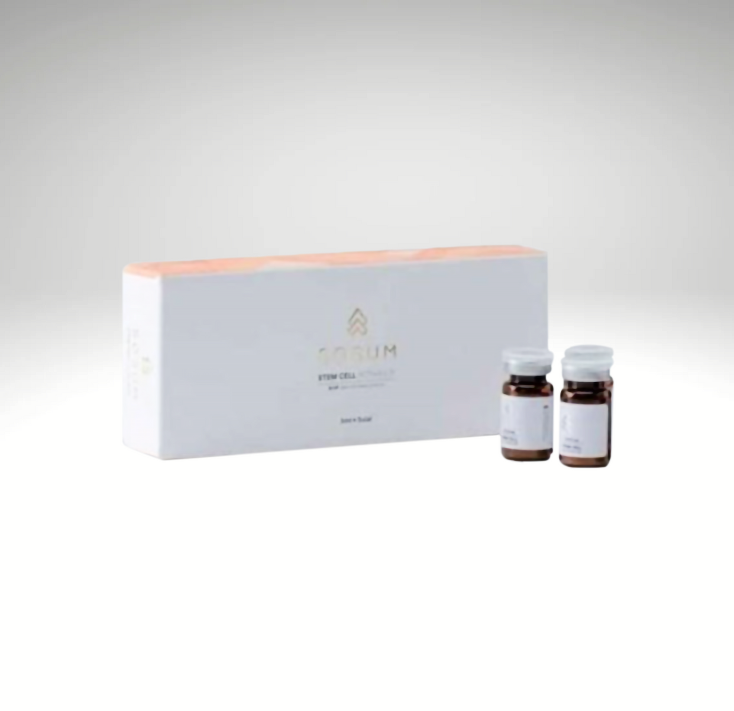 SOSUM Stem Cell Activator in premium vial packaging, ideal for advanced hydration and skin rejuvenation.