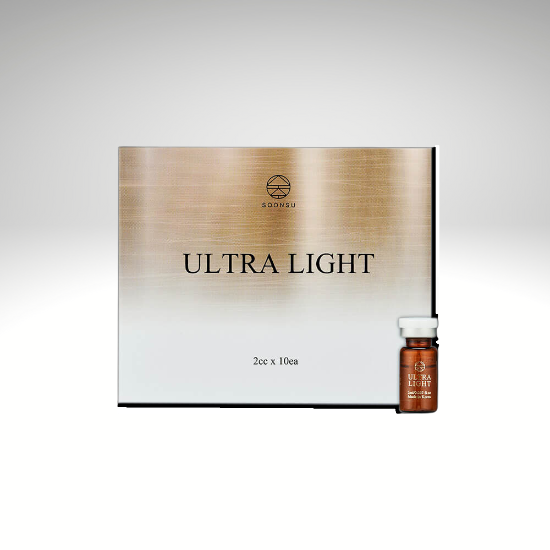 &quot;ULTRA LIGHT lipolytic solution vials, designed for fat reduction and body contouring, with safe and effective ingredients.&quot;