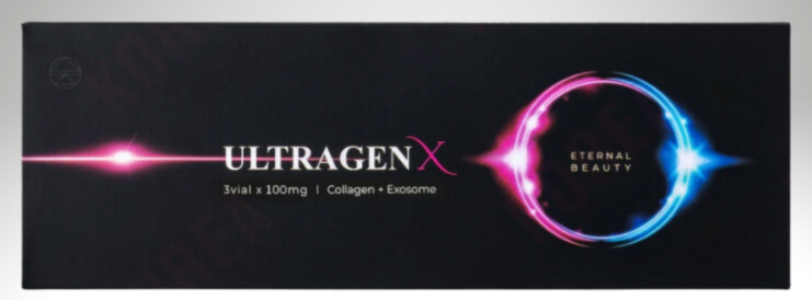 &quot;Ultragen X mesotherapy vials with hydrolyzed collagen and Cell Activator Cellixir for skin rejuvenation and whitening.&quot;