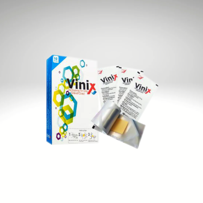 Vinix 50mg Orally Dissolving Film for quick and discreet erectile dysfunction relief.