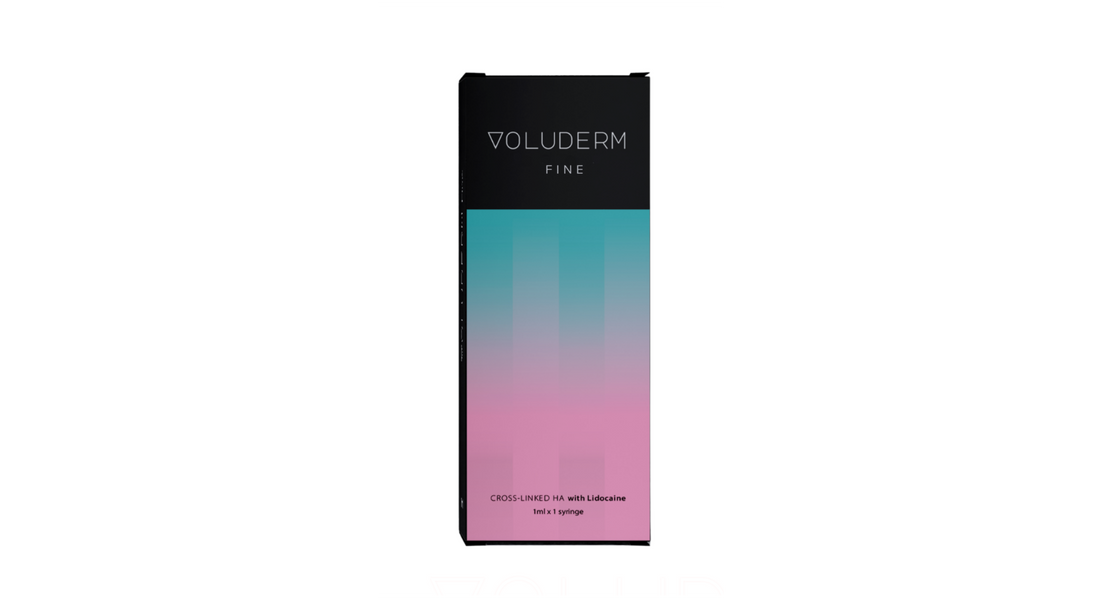 Voluderm Fine – 1ml soft HA filler for fine lines and delicate skin areas.
