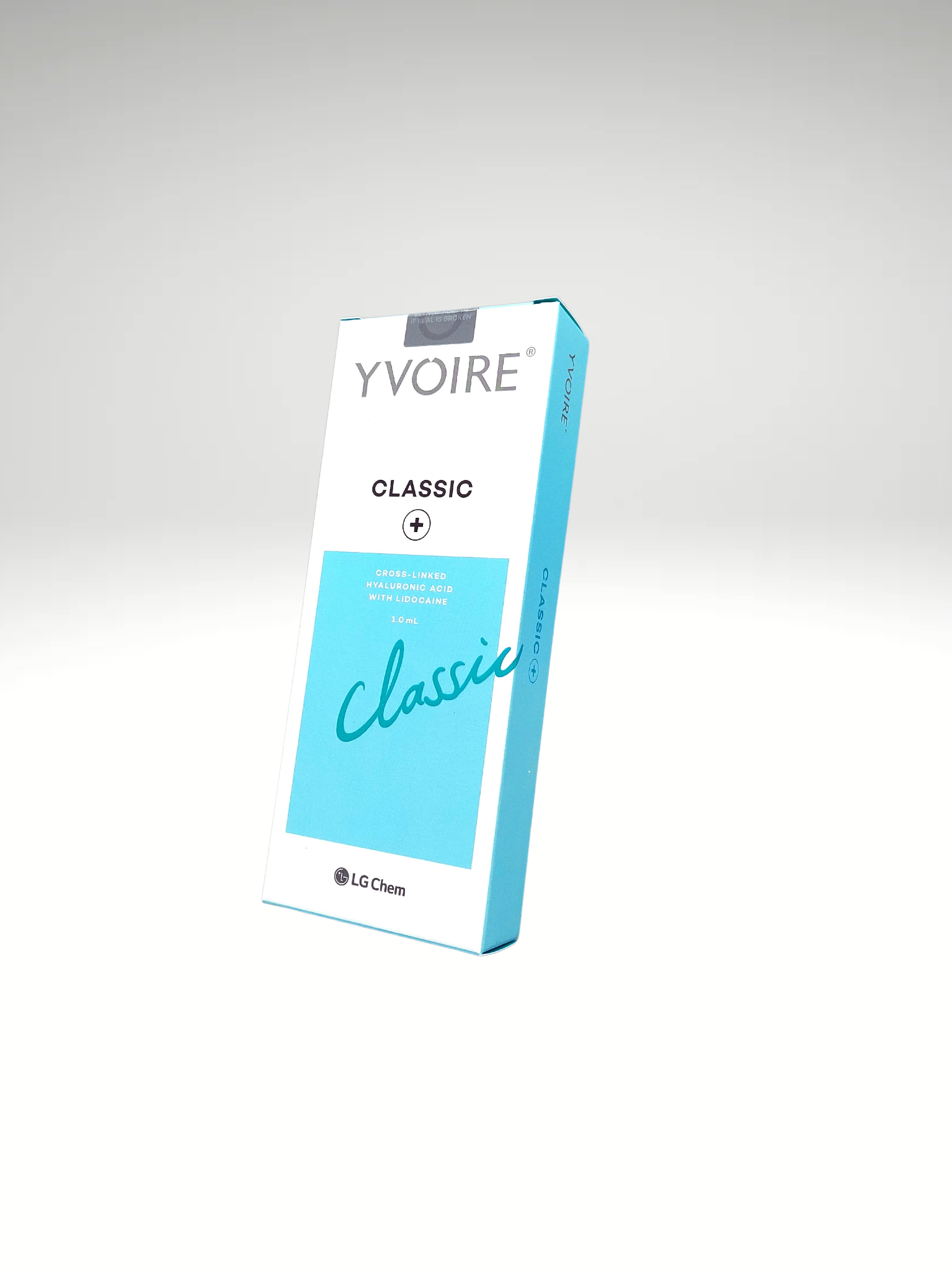 Yvoire Classic Plus dermal filler for lips and fine lines, formulated with high-purity hyaluronic acid for natural enhancements.