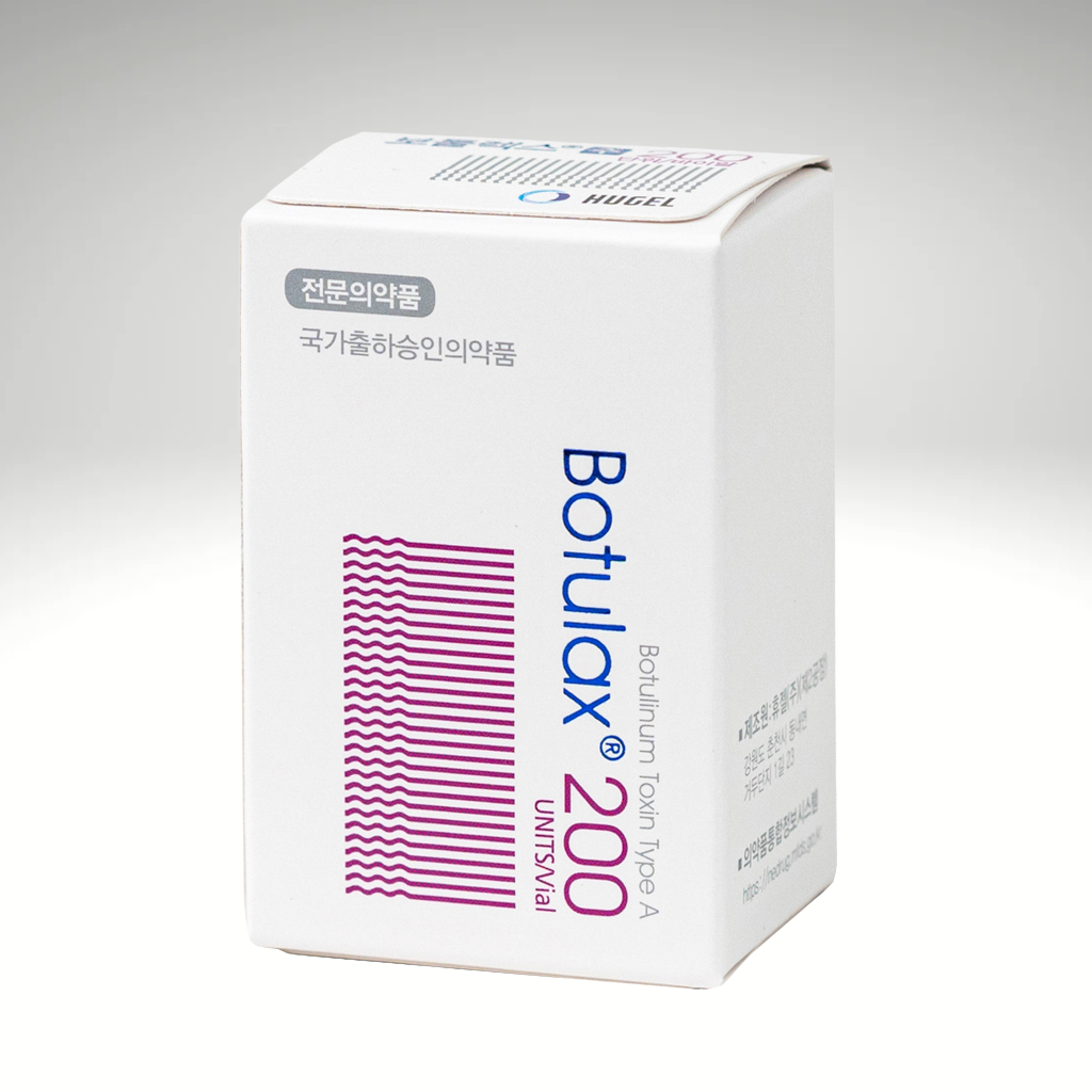 Botulax 200 units Botulinum toxin for comprehensive wrinkle treatment and long-lasting muscle relaxation.